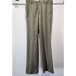 Van Husen Studio Polished Dress Slacks Mens 32/34 Office Career Business Casual